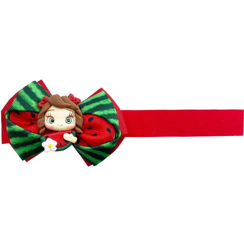 هدبند یلدایی عروسک و هندوانه قرمز Perance hairbows