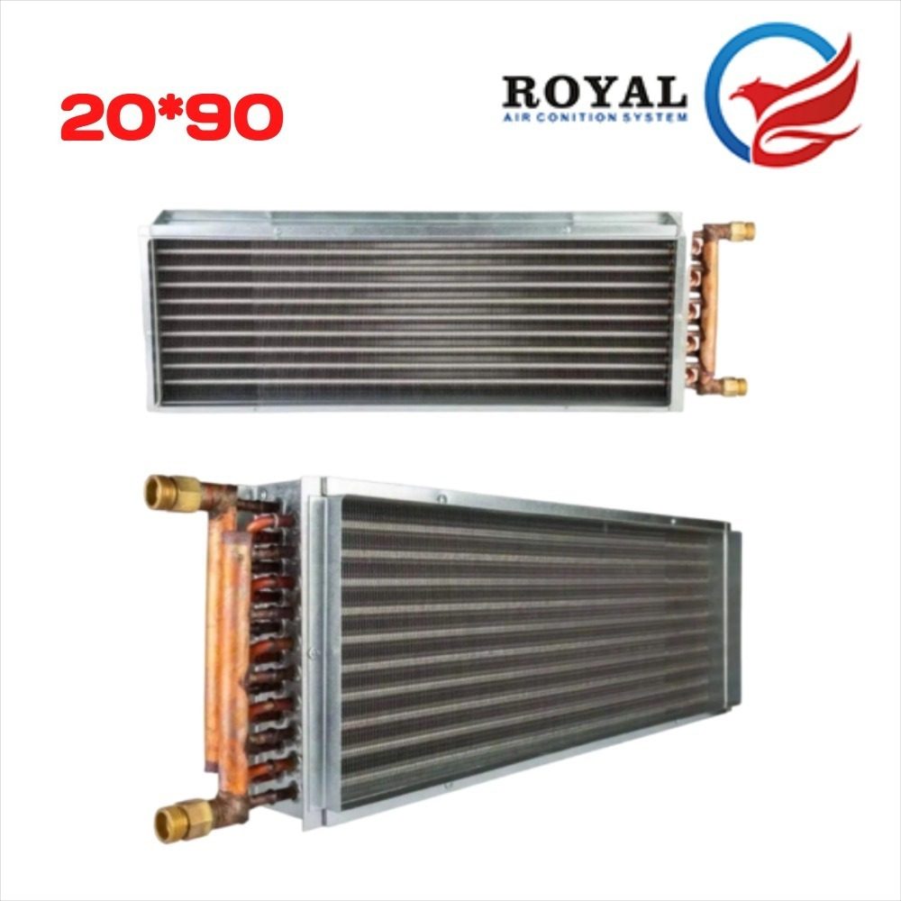 کویل 90*20 آبگرم دستگاه داکت اسپلیت ایرانی و خارجی