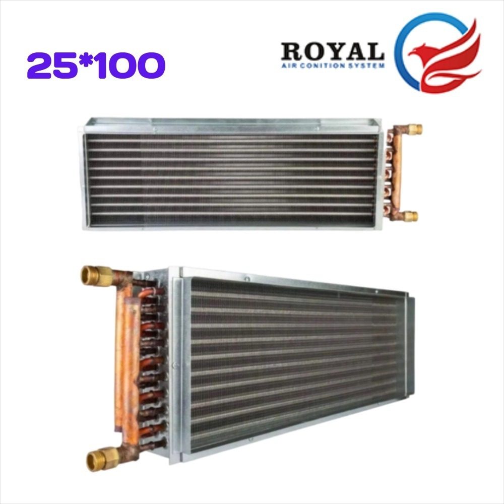 کویل 100*25 آبگرم دستگاه داکت اسپلیت ایرانی و خارجی