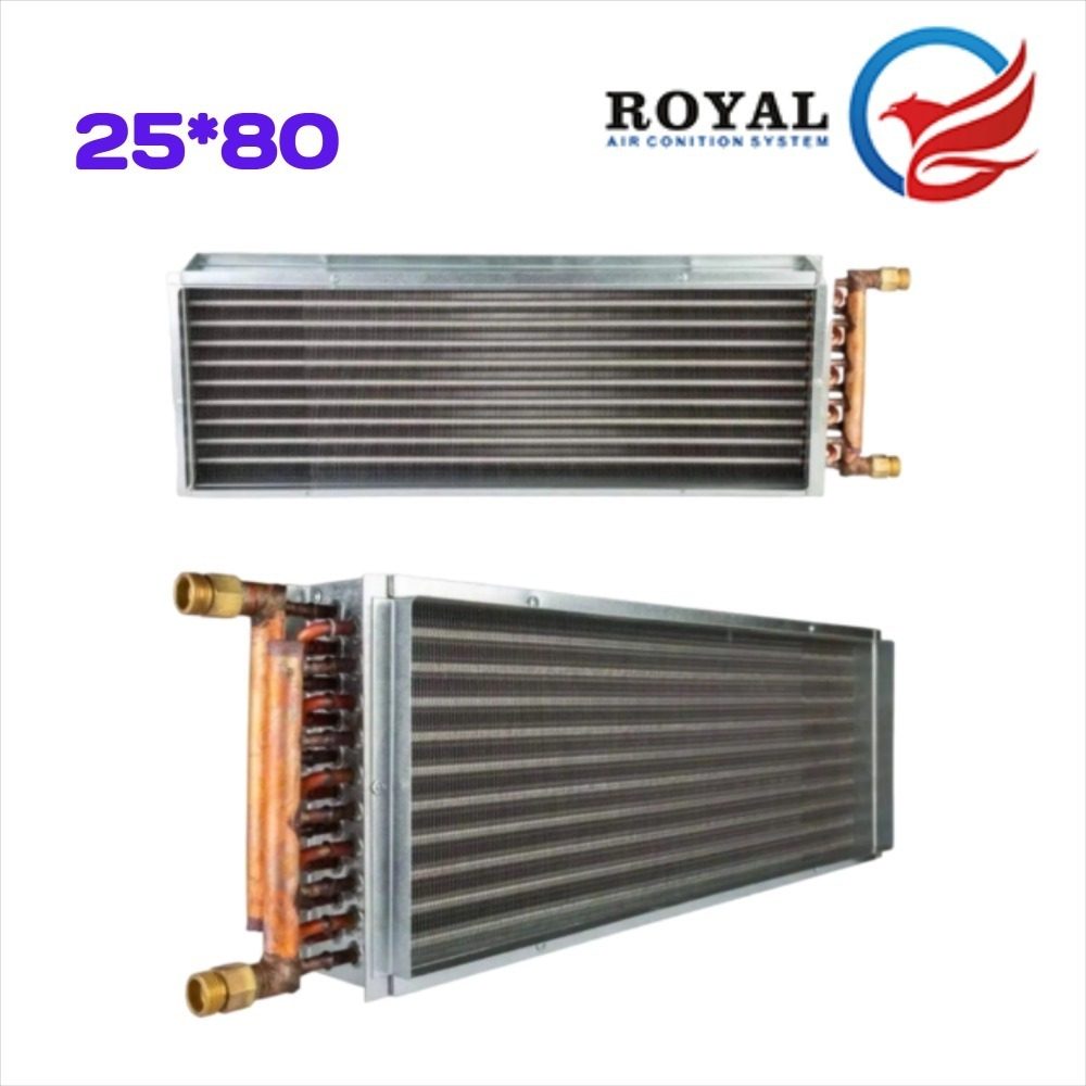 کویل فابریک 80*25 آبگرم دستگاه داکت اسپلیت ایرانی و خارجی