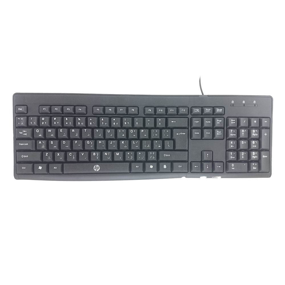 کیبورد سیم دار اچ پی مدل K1600