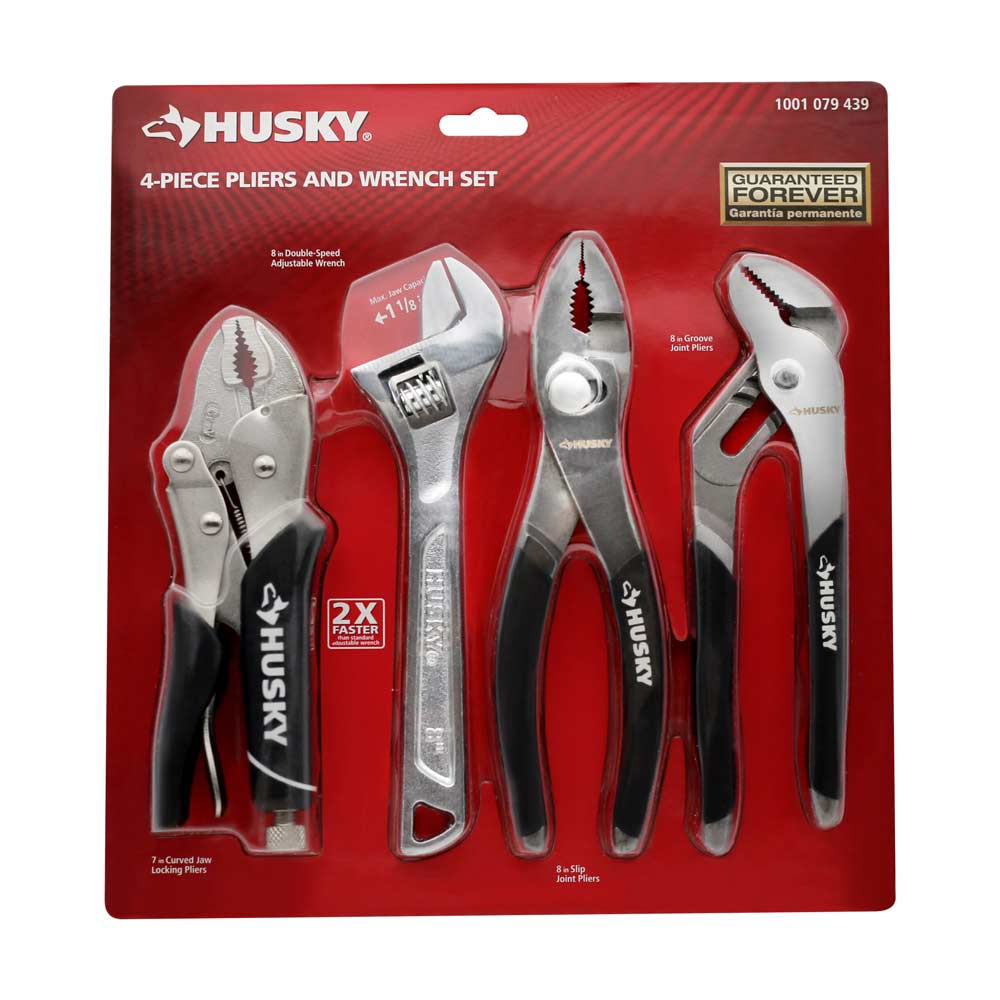 ست 4 عددی انبر مدل 1001079439 برند HUSKY