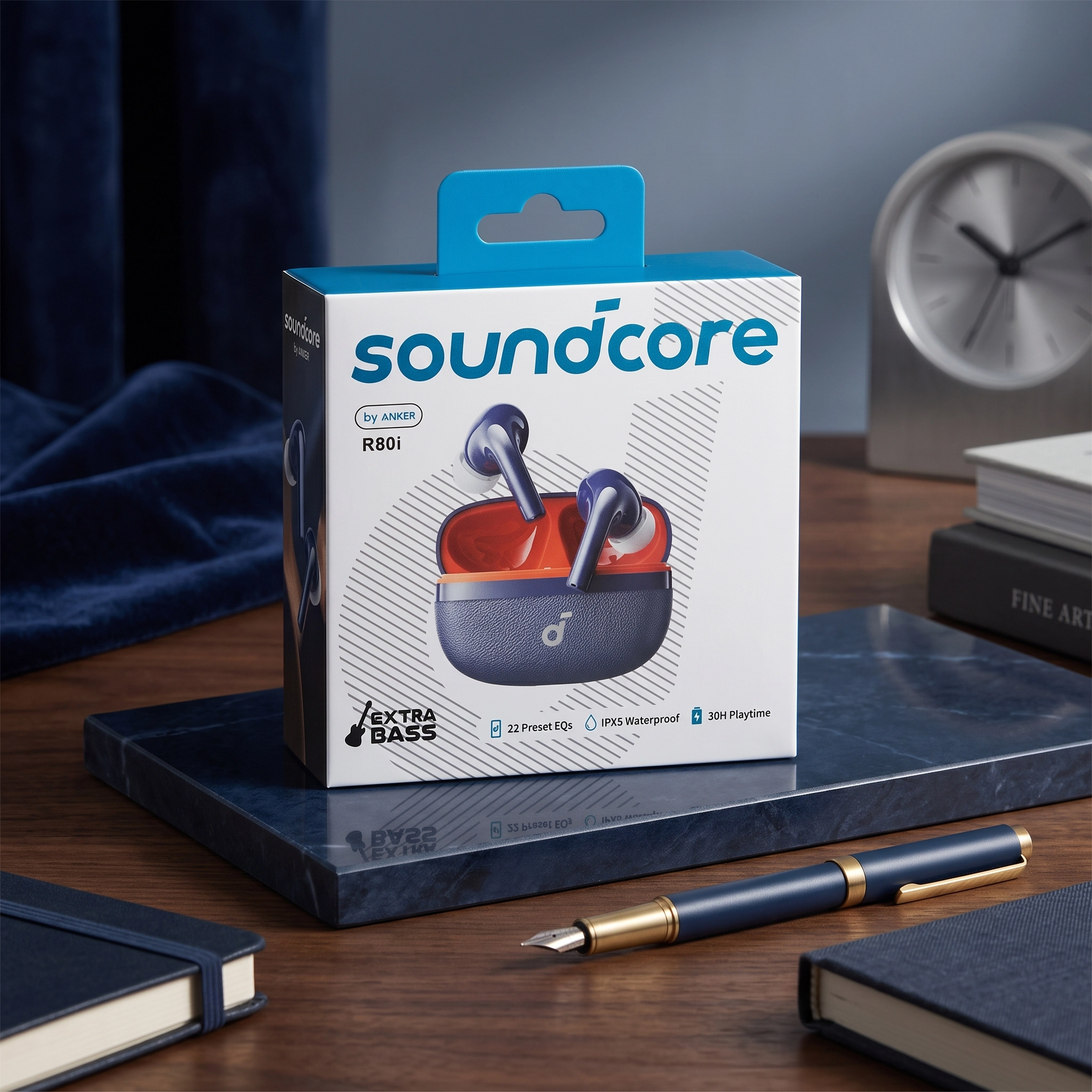 هندزفری بلوتوثی Soundcore R80i با Extra Bass و شارژدهی ۳۰ ساعت