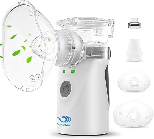 نبولایزر قابل حمل Mesh Nebulizer برند : BerkeMed مدل : YM-3R9۰۱ — تصویر ۲