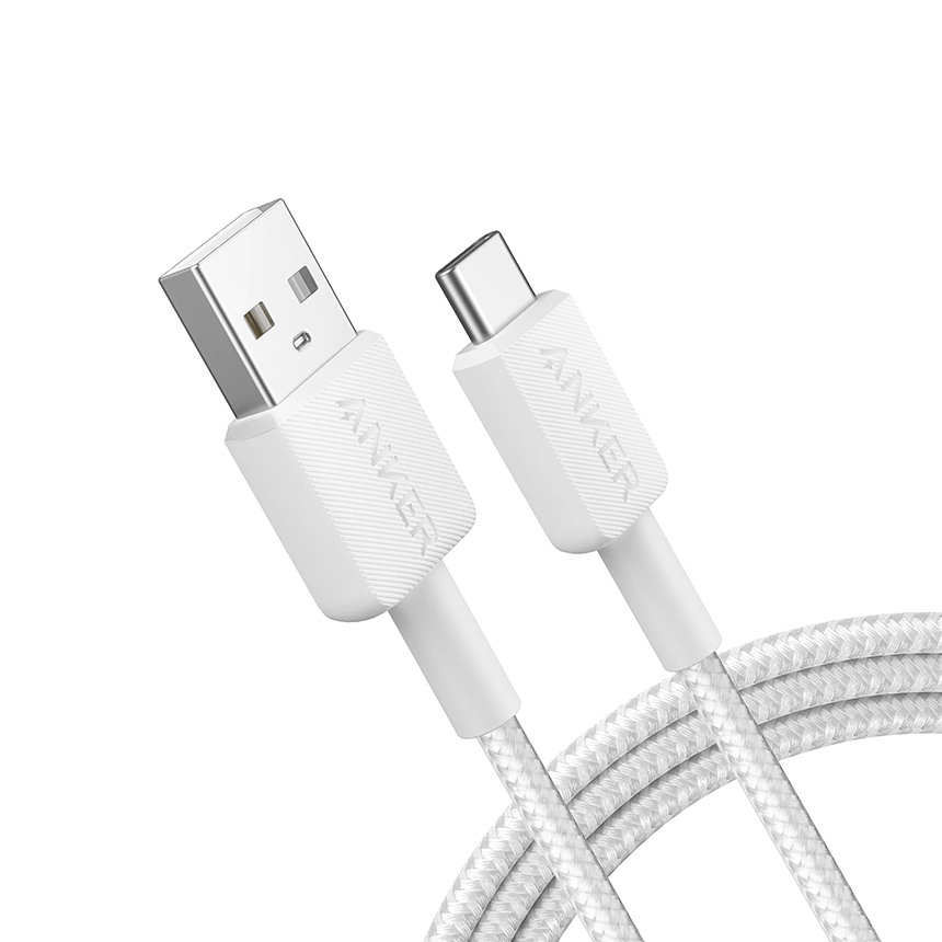 کابل تبدیل USB-A به USB-C انکر مدل A81H6 طول 1.8 متر