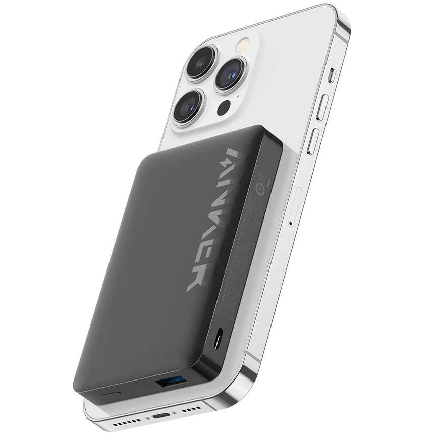پاوربانک انکر مدل Anker 334 Magnetic Battery PowerCore A1642 ظرفیت 10000 میلی آمپر ساعت
