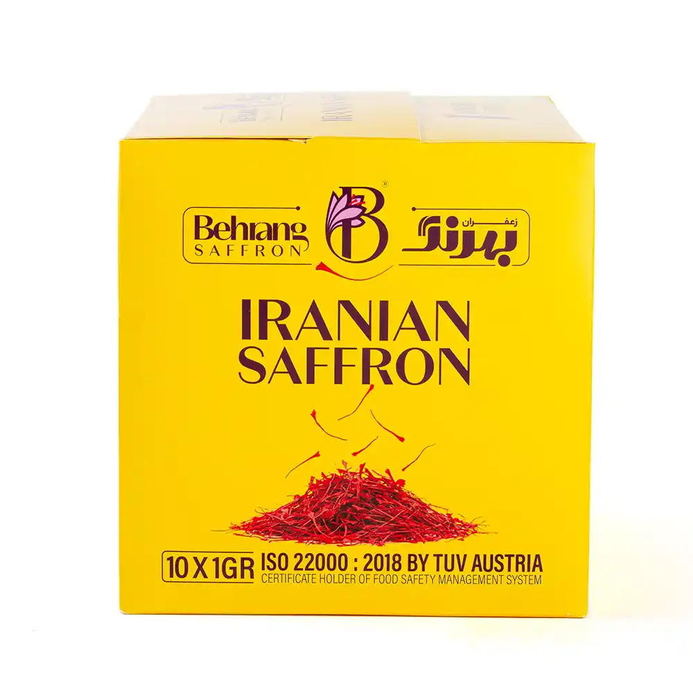 زعفران کپسولی 0.1 گرم پک 100 عددی بهرنگ — تصویر ۶