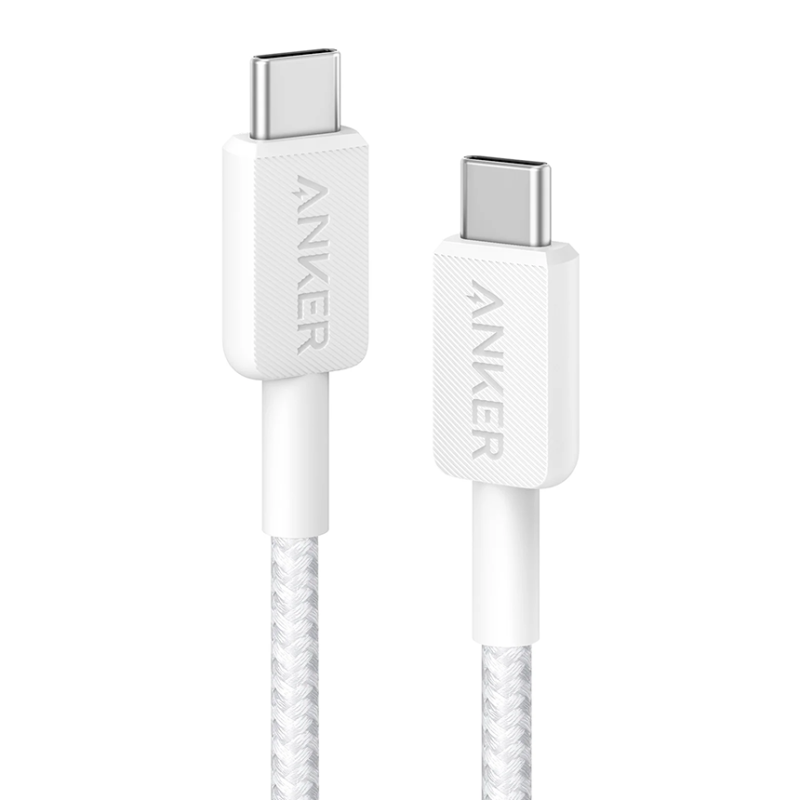 کابل USB-C به USB-C انکر مدل A81F6 طول 1.8 متر