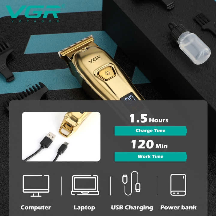 ماشین ریش تراش وی جی آر مدل v-965 — تصویر ۵