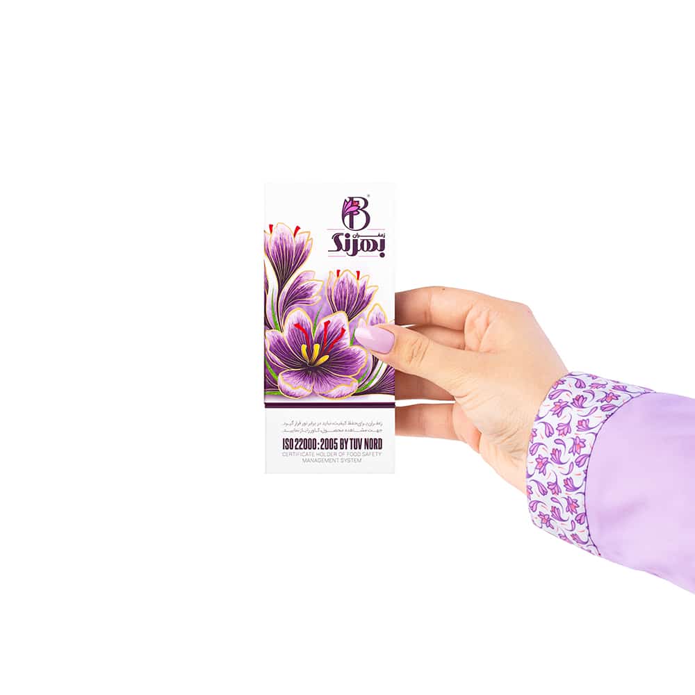 زعفران 2 گرمی آذین بهرنگ (پک 3 عددی) — تصویر ۵