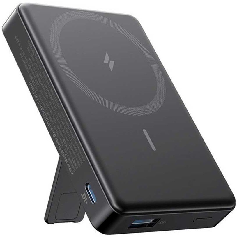 پاوربانک بی‌سیم انکر مدل MagGo PowerCore 10K 633 A1652 ظرفیت 10000mAh