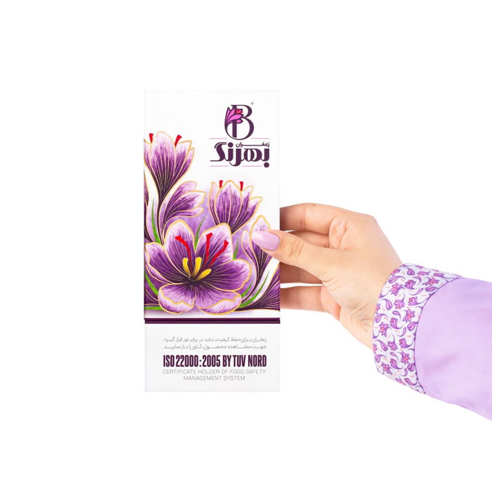 زعفران 5 گرمی آذین بهرنگ — تصویر ۳