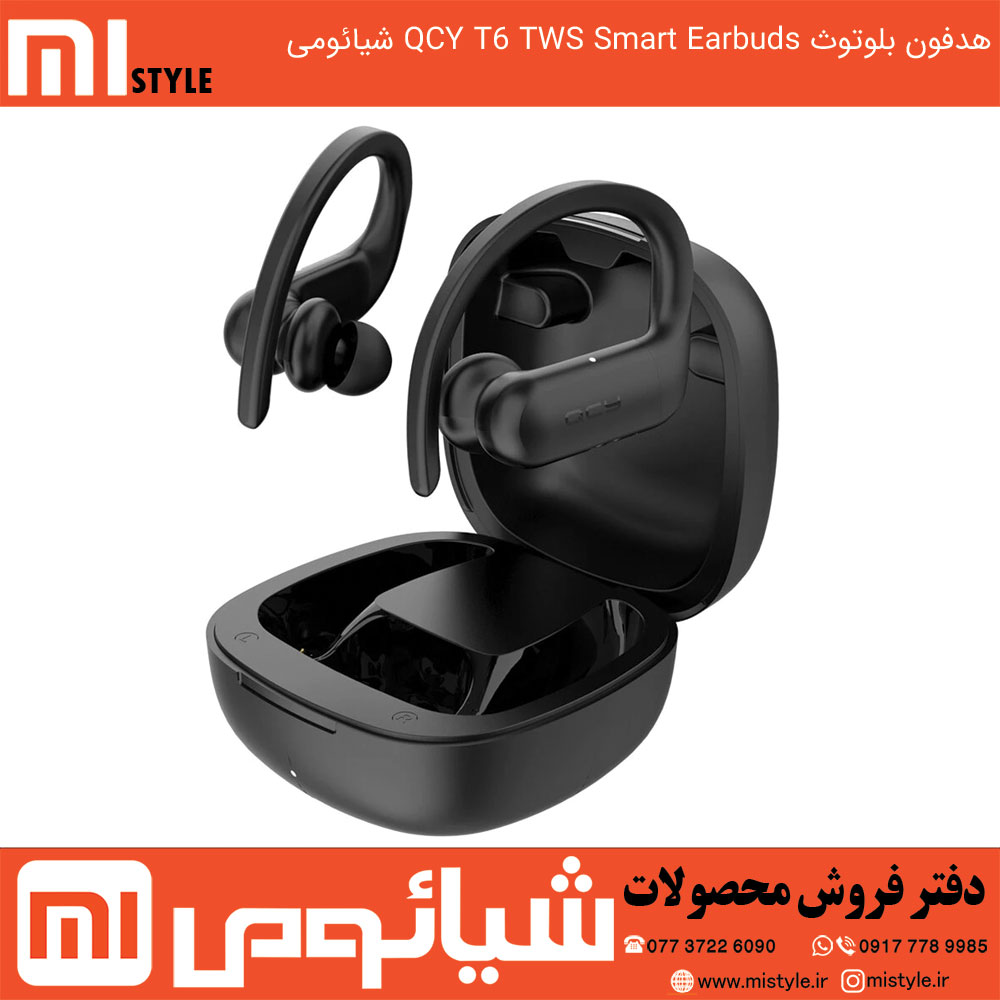 هدفون بلوتوث QCY T6 TWS Smart Earbuds شیائومی