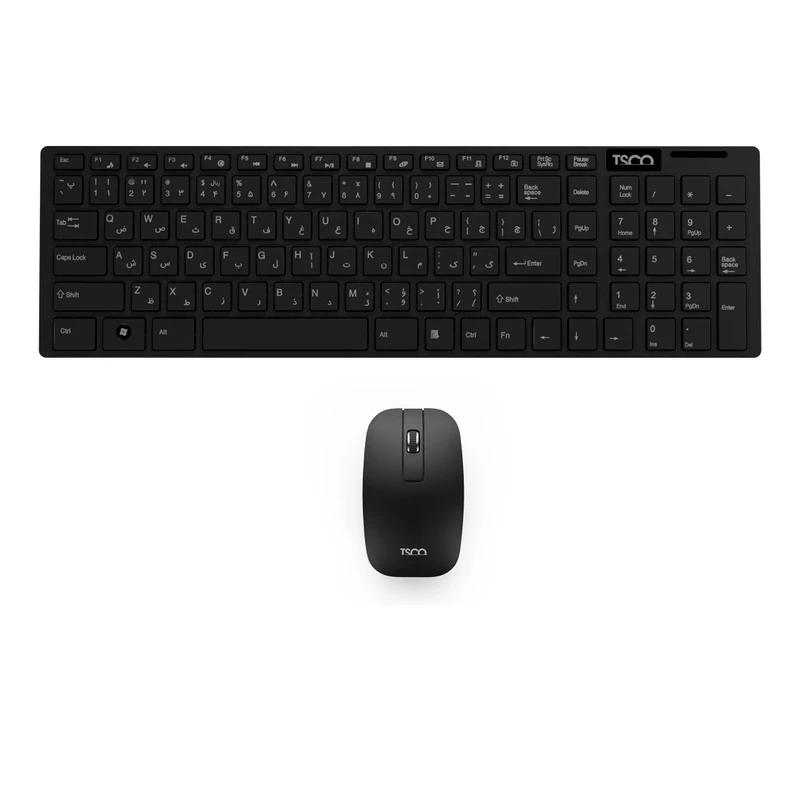 کیبورد و ماوس بی سیم تسکو مدل TKM 7026W