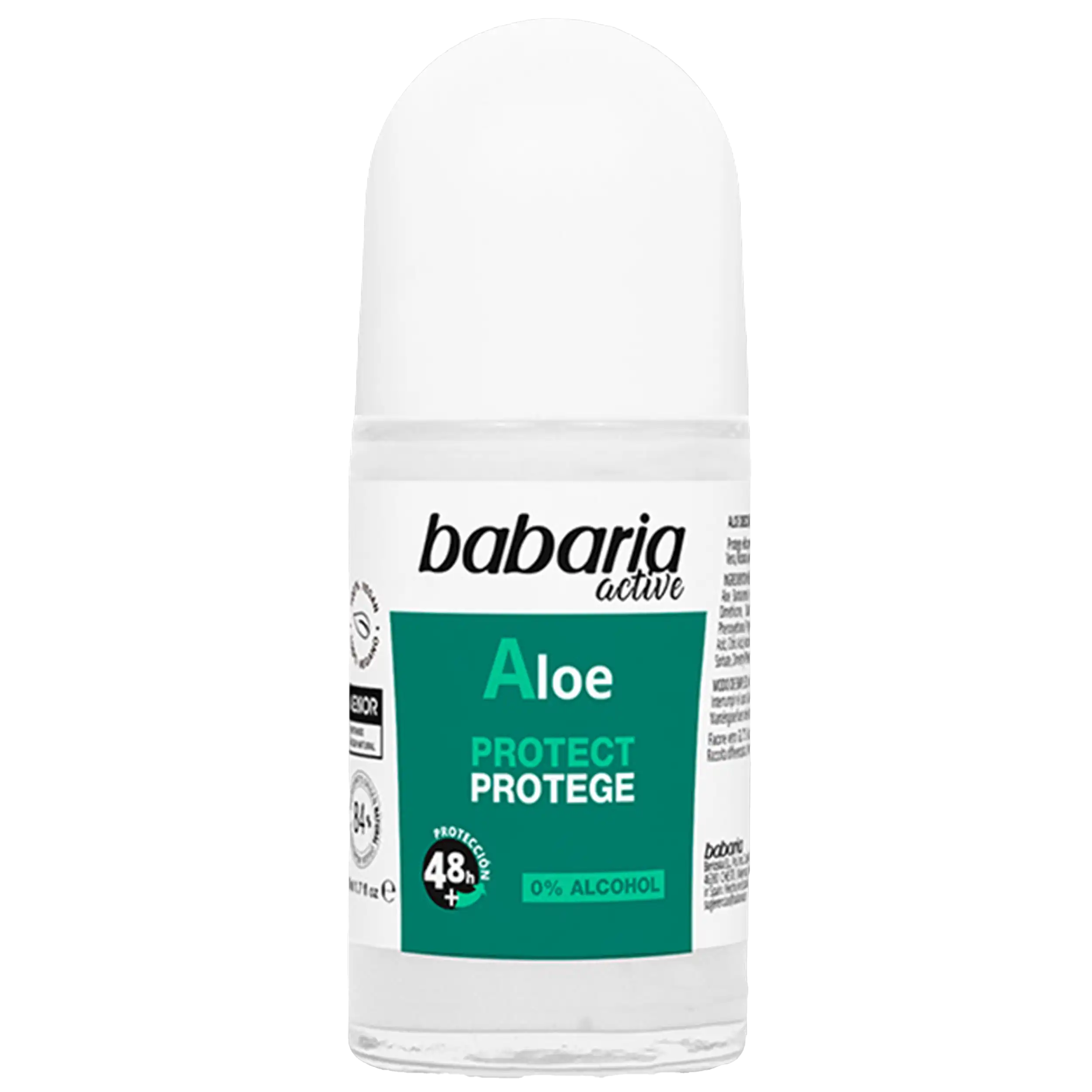 مام آلوئه ورا باباریا | Babaria Desodorante Roll-on Aloe 50ml — تصویر ۲