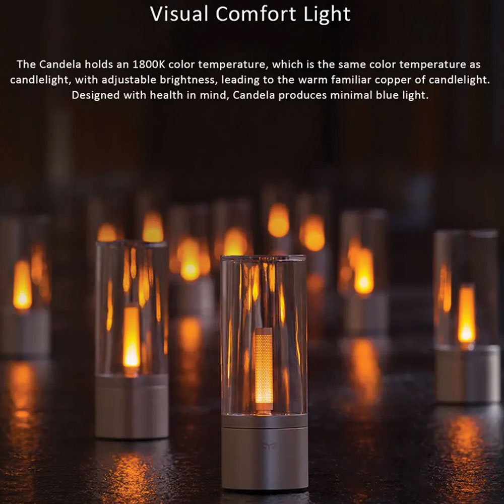 چراغ شمعی هوشمند Yeelight Ambiance شیائومی — تصویر ۳