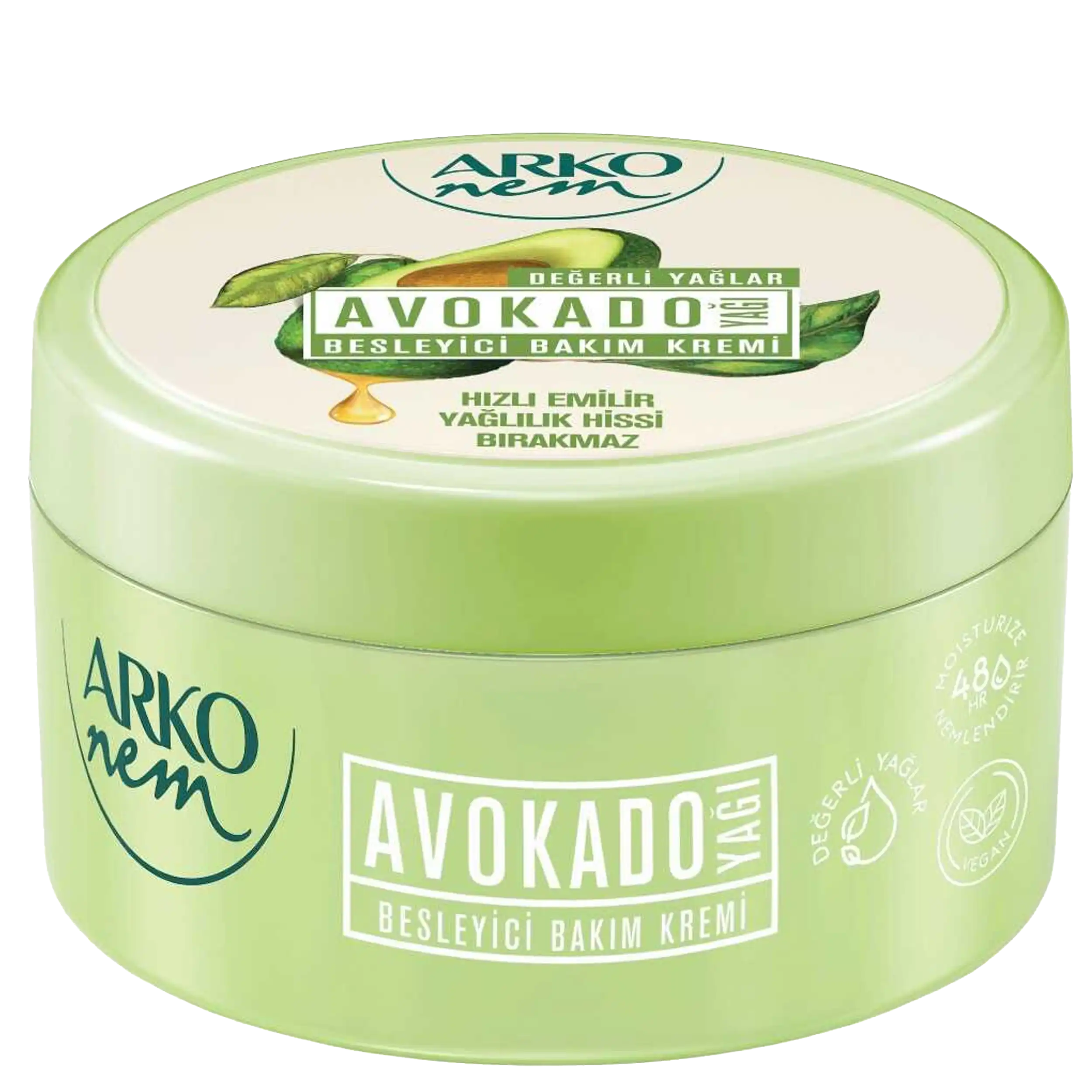 کرم مرطوب کننده روغن آووکادو آرکو نم | Arko nem Avocado Oil Cream 250ml — تصویر ۲