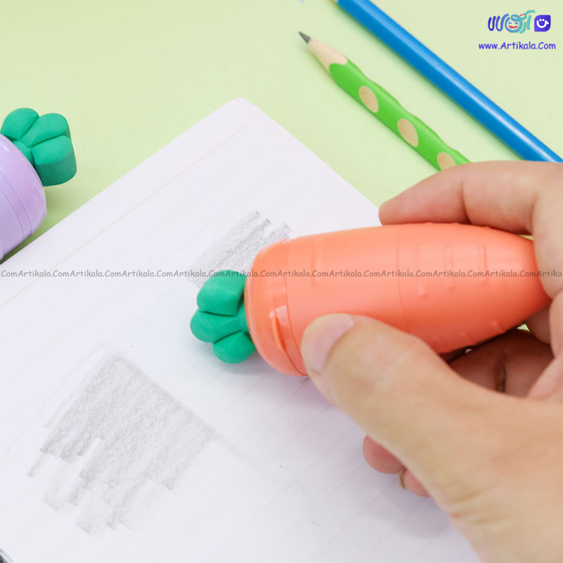تراش و پاک کن مخزن دار هویج پاستیلی — تصویر ۳