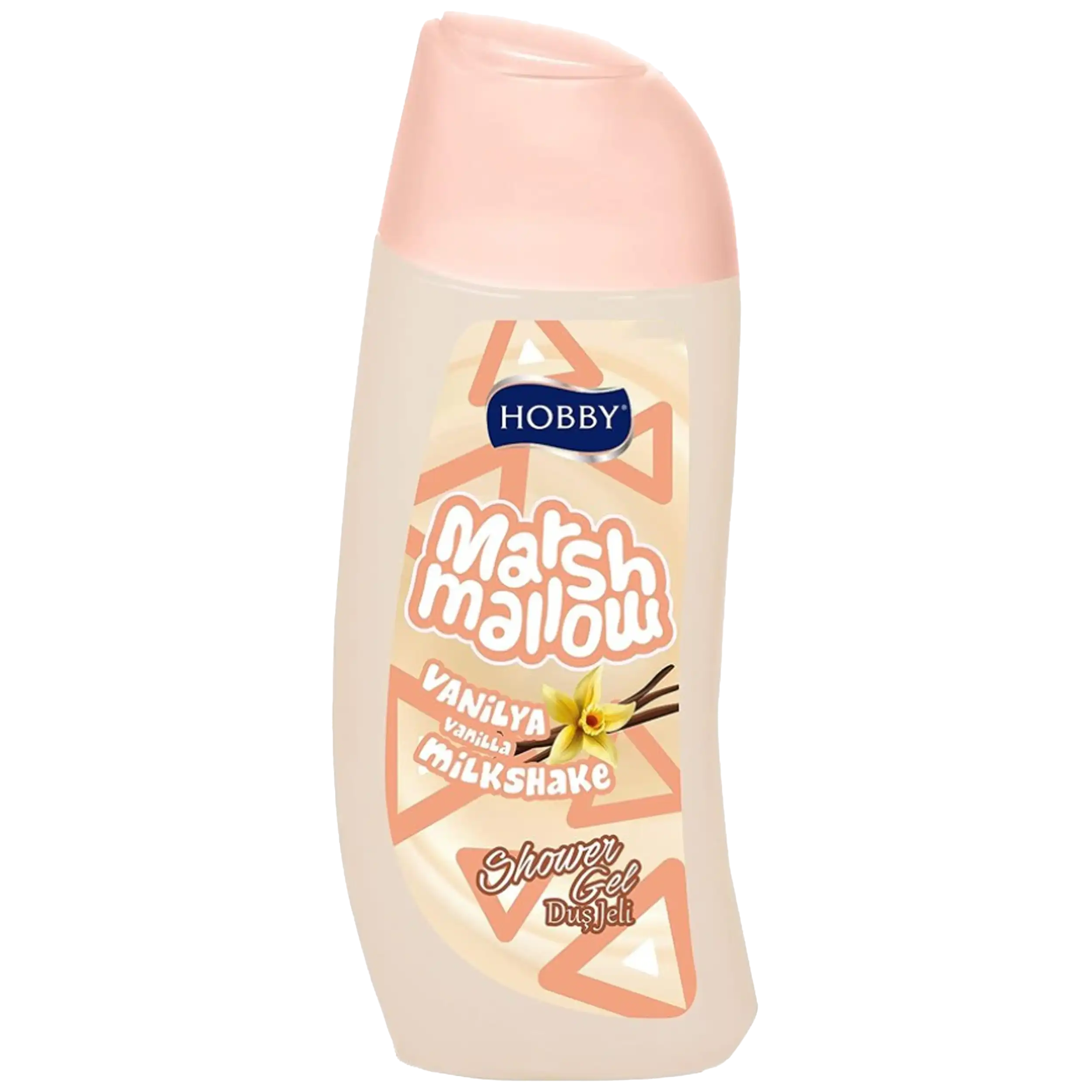 شامپو بدن مارشمالو وانیل هوبی | Hobby Marshmallow Shower Gel Vanilla 500ml — تصویر ۲