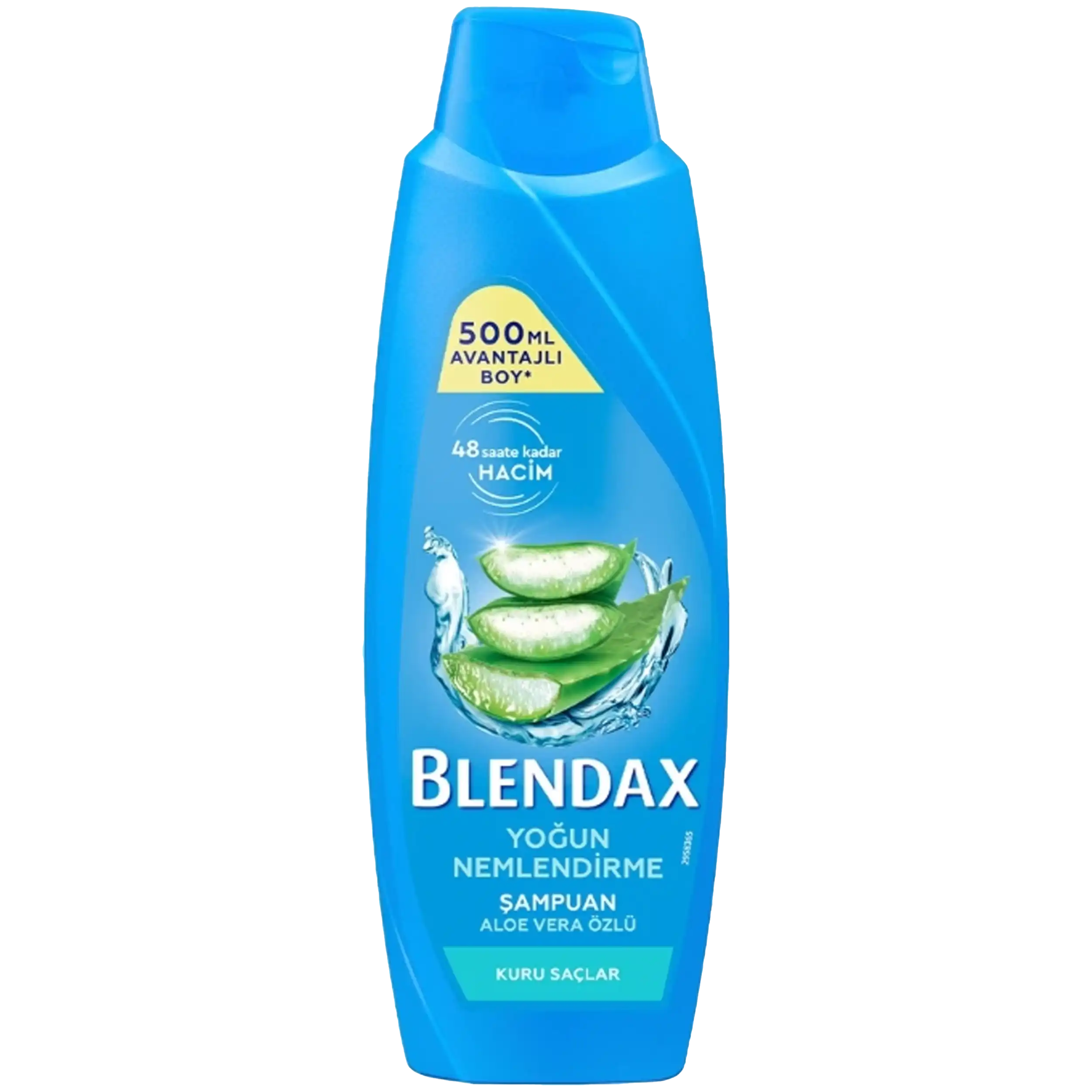 شامپو آلوئه ورا آبرسان بلنداکس | BLENDAX SHAMPOO INTENSIVE MOISTURIZING 500ml — تصویر ۲