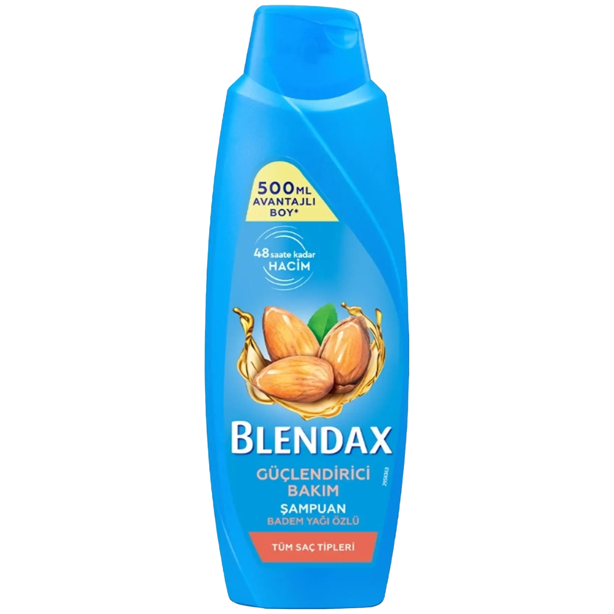 شامپو بادام تقویت کننده بلنداکس | BLENDAX SHAMPOO STRENGTHENING CARE 500ml — تصویر ۲