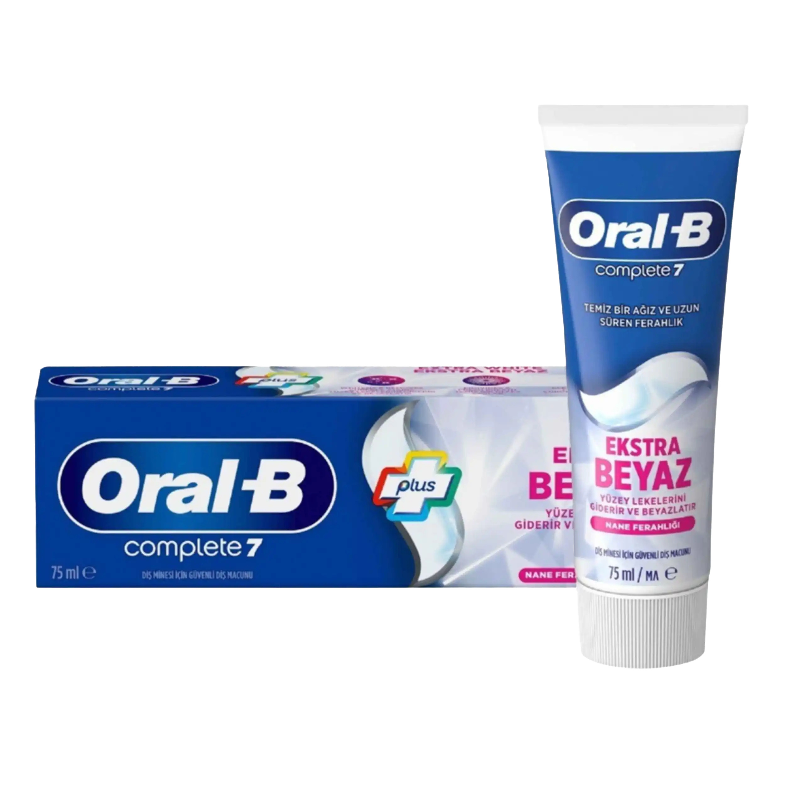 خمیردندان سفیدکننده 7 کاره اورال بی | Oral-B Complete7 Extra White Toothpaste 75ml — تصویر ۲