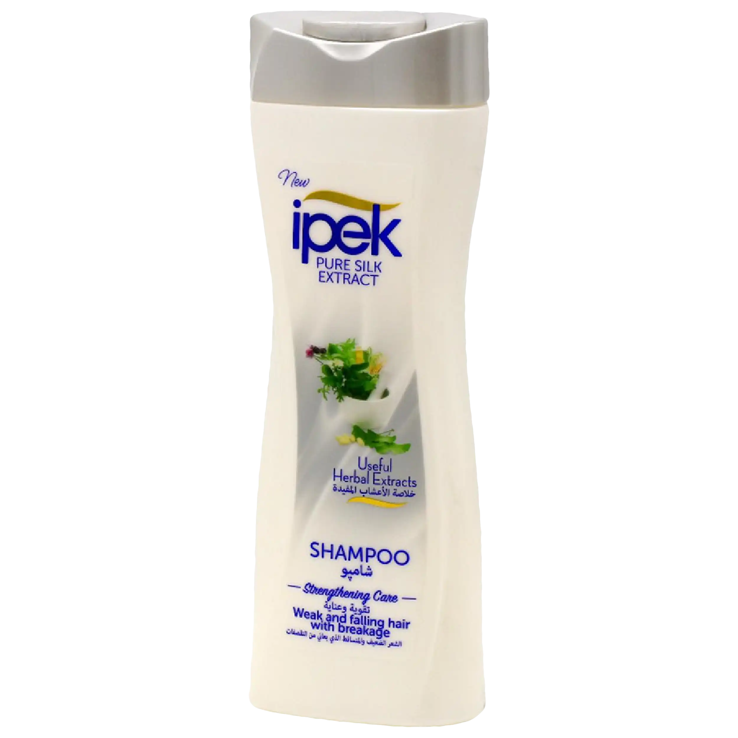 شامپو ابریشم گیاهی موهای ضعیف و شکننده ایپک | Ipek Herbal Silk Shampoo for Weak and Brittle Hair 600ml — تصویر ۲
