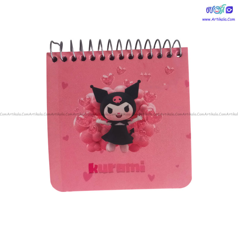 دفترچه یادداشت وتوس طرح کرومی کد 5