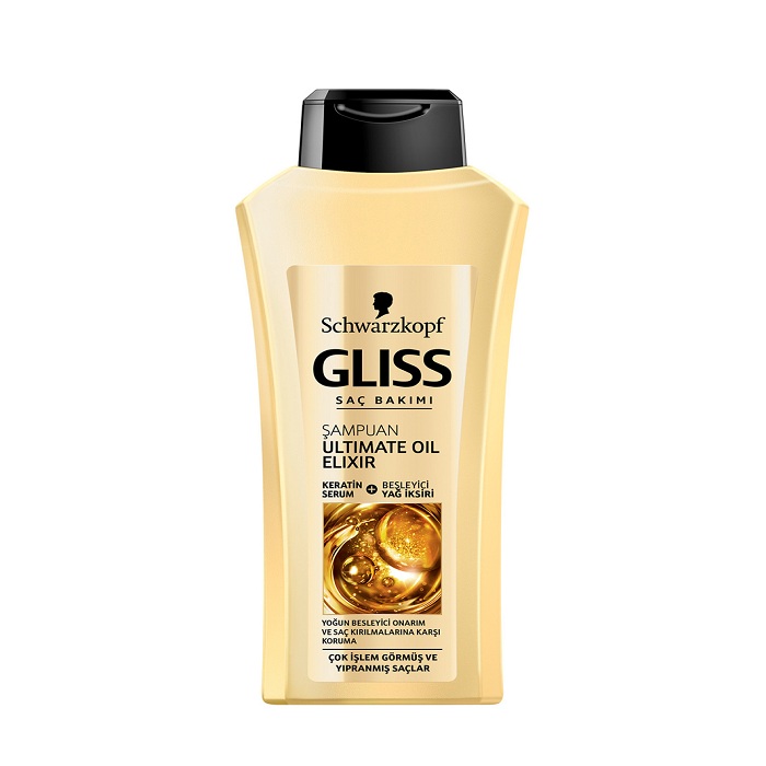 شامپو اکسیر نهایی روغن گلیس | GLISS Ultimate Oil Elixir Shampoo 500ml — تصویر ۴