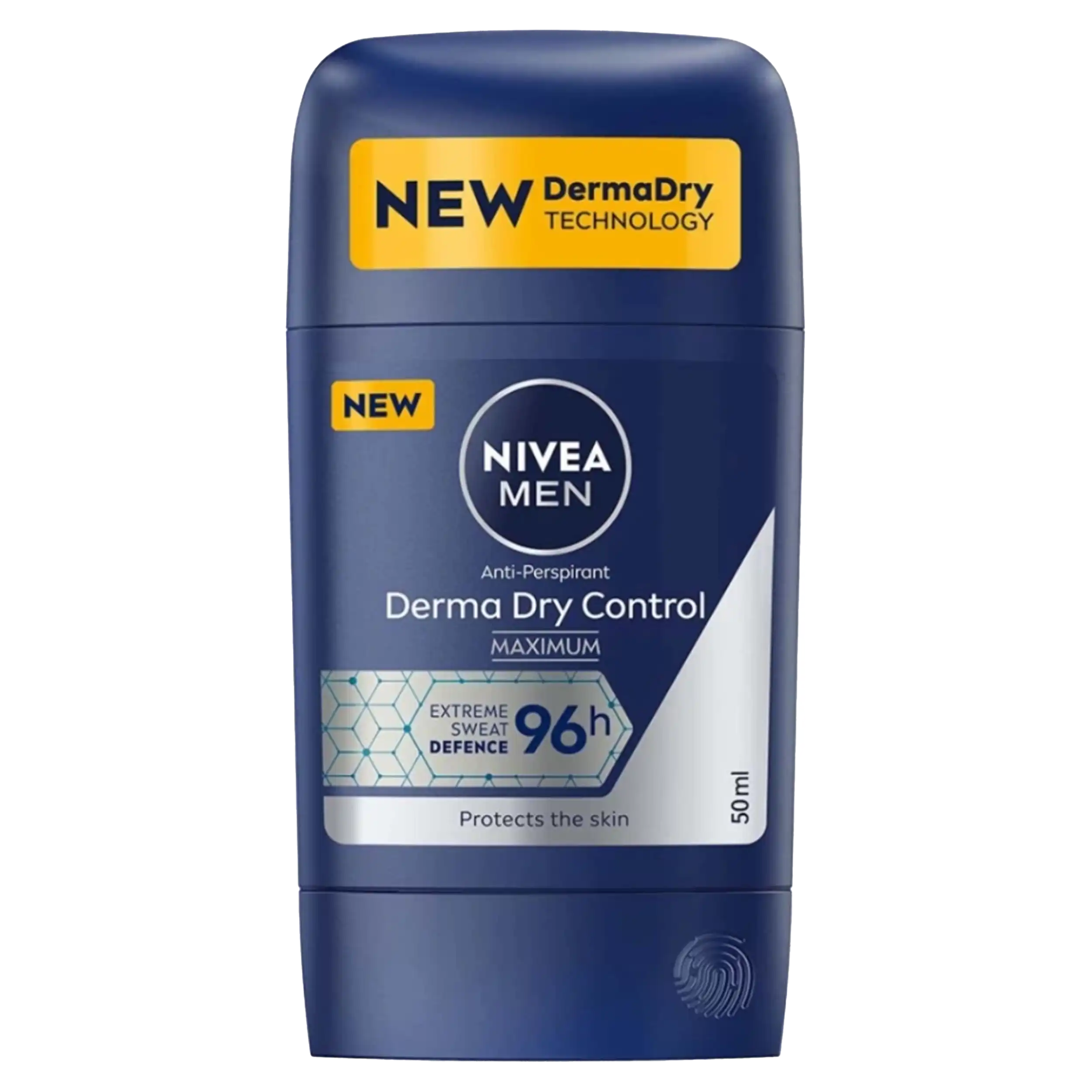 مام استیک صابونی مردانه کنترل خشکی پوست نیوا | NIVEA MEN Derma Dry Control Anti-Perspirant Stick 50ml