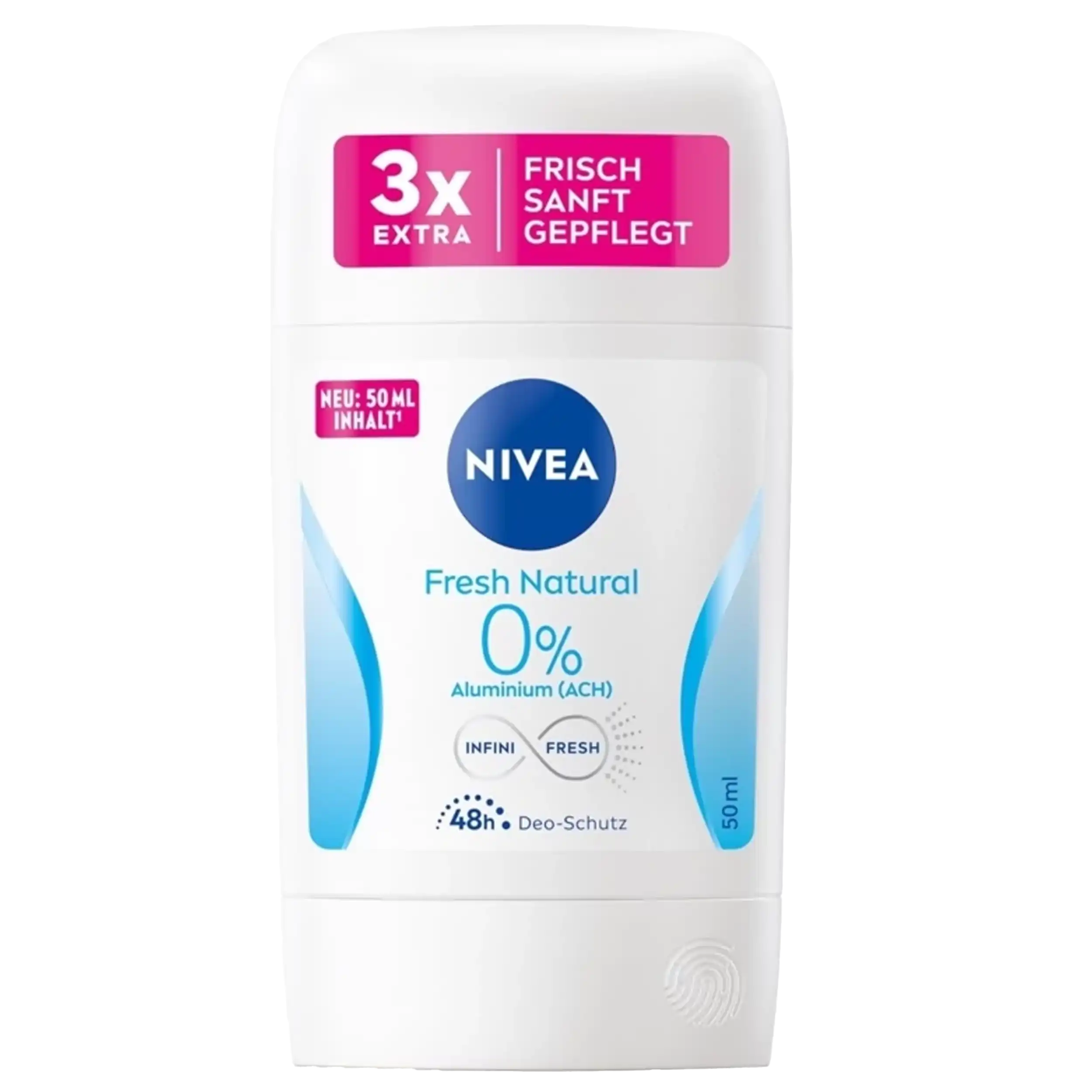 مام استیک صابونی طبیعی بدون آلومینیوم نیوا | NIVEA Deo Stick Fresh & Natural 50 ml