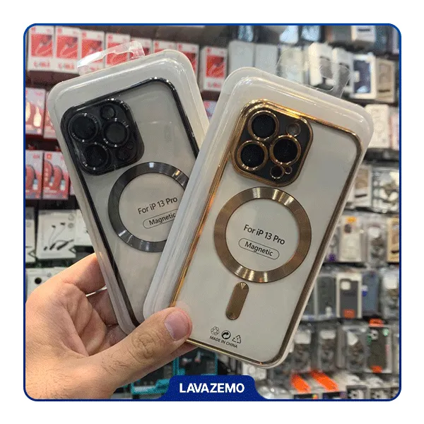 قاب اورجینال الکترواستاتیک Magsafe لنز گلس دار Apple iPhone 13 Pro