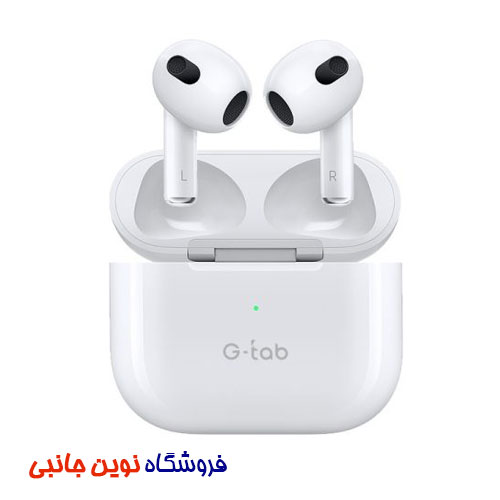ایرپاد هندزفری بلوتوثی جی تب مدل 4 Air اصلی | G-TAB 4 Air Wireless Headphones AirPods (تک/عمده)