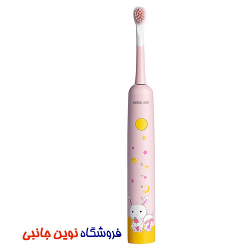 مسواک برقی کودکان گرین لاین مدل GNKIDSTBPK kids brush بسیار شیک | Green Lion Electric kids Brush GNKIDSTBPK Smart Toothbrush (تک / عمده) — تصویر ۶