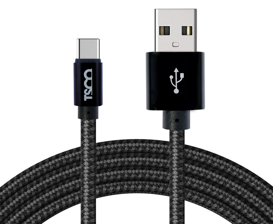کابل شارژر USB به USB-C تسکو مدل TCC182 طول 1 متر — تصویر ۲