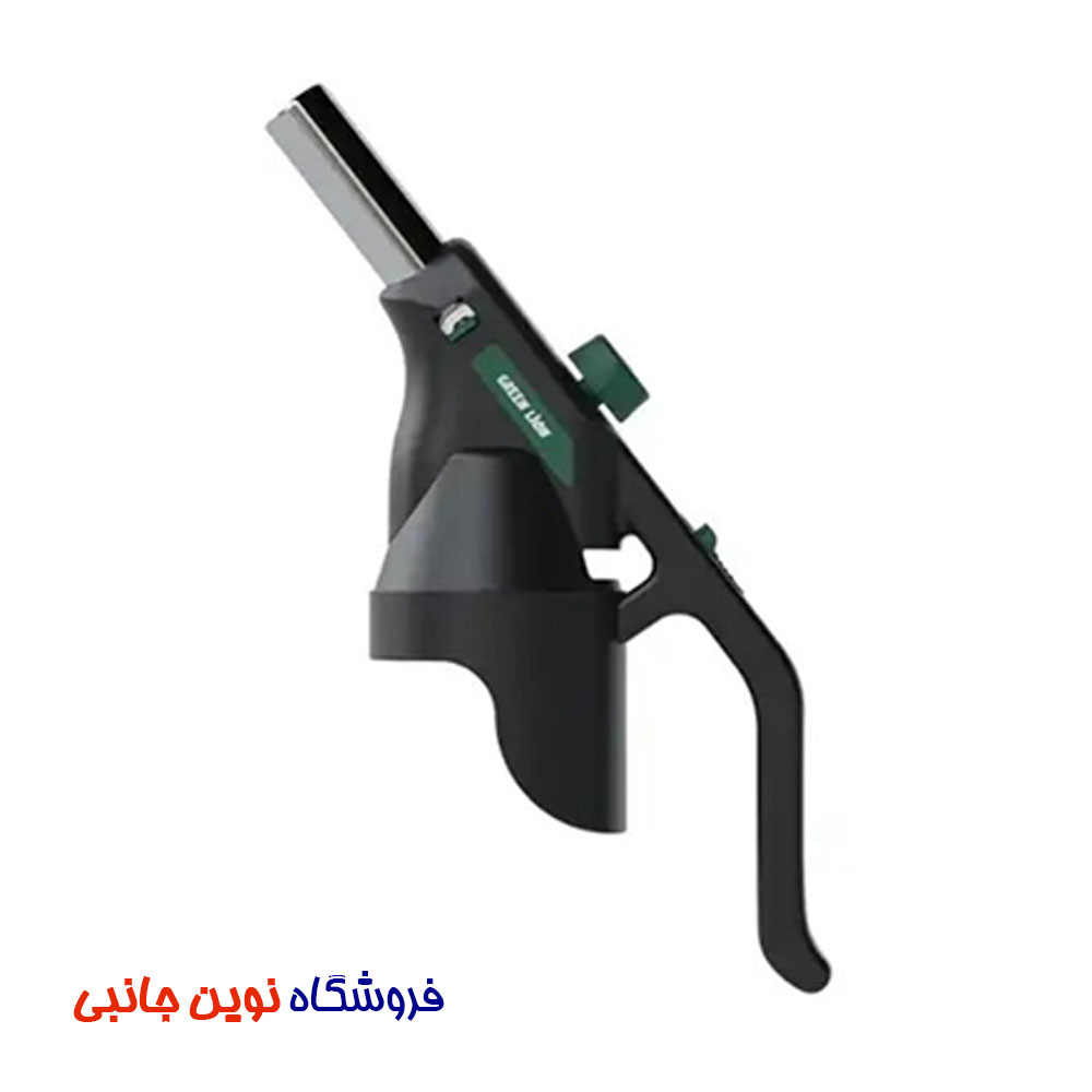 سر شعله فندکی کپسول گاز گرین لاین مدل GNFIRFLMEXBK ا Green Lion Fire Flame Windproof Lighter (تک/عمده)