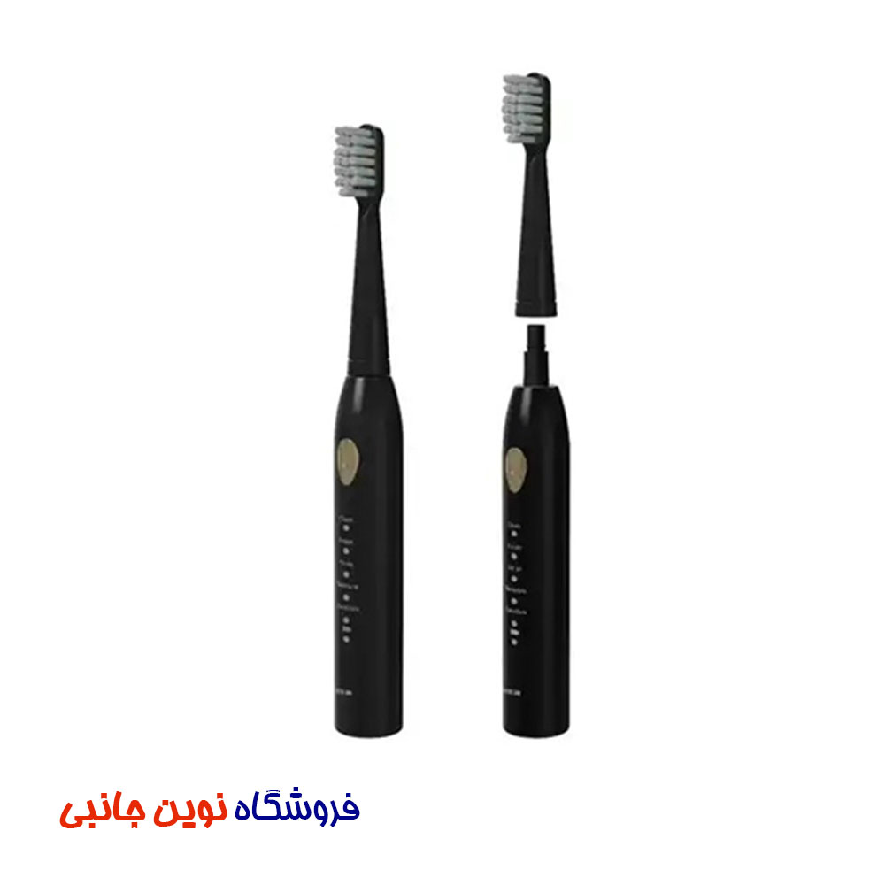 مسواک برقی گرین لاین مدل Sonic Plus قابل شارژ ا Green Lion Sonic Plus Rechargeable Toothbrush GNGTB15TBBK (تک/عمده) — تصویر ۴