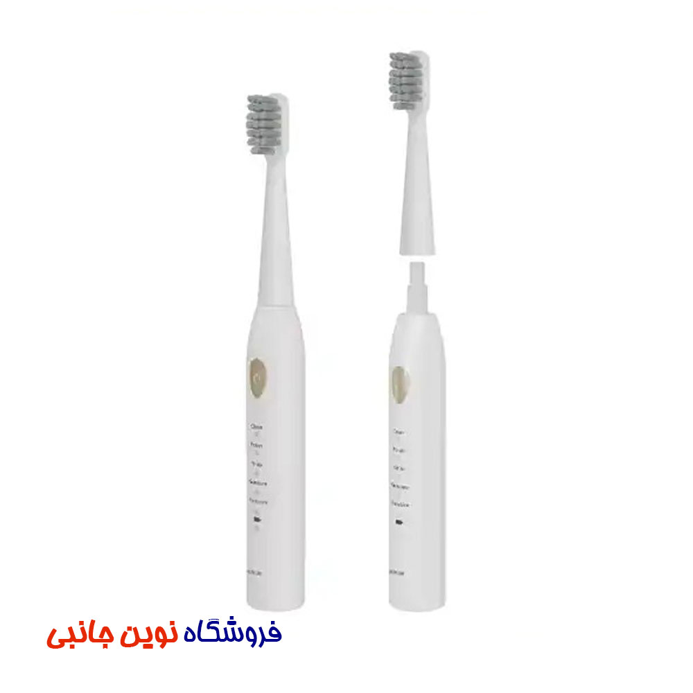مسواک برقی گرین لاین مدل Sonic Plus قابل شارژ ا Green Lion Sonic Plus Rechargeable Toothbrush GNGTB15TBBK (تک/عمده) — تصویر ۲