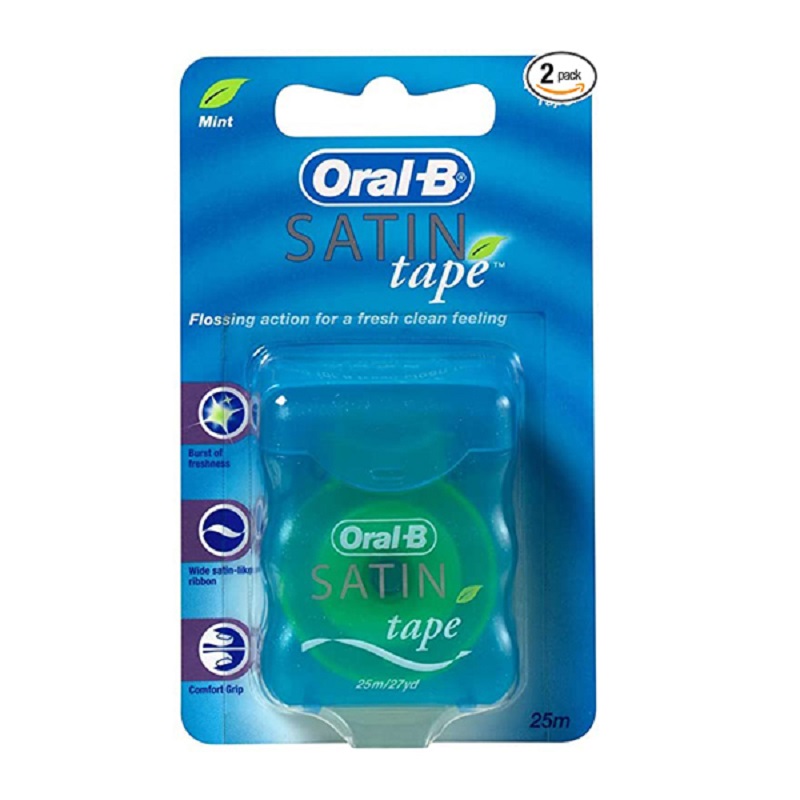 نخ دندان اورال بی مدل SATIN Tape