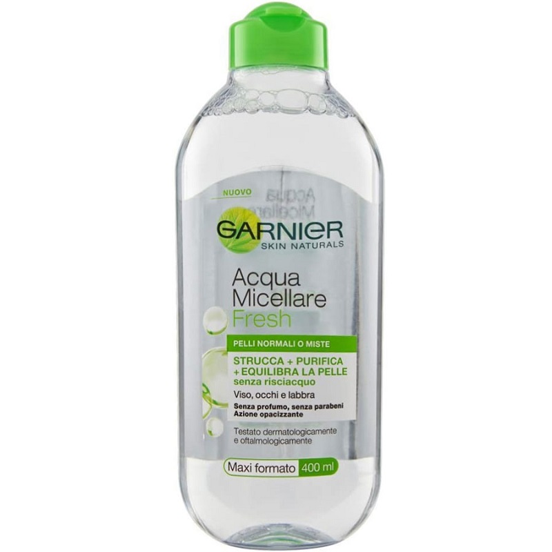 میسلار واتر گارنیر مناسب پوست نرمال و مختلط حجم 400mL