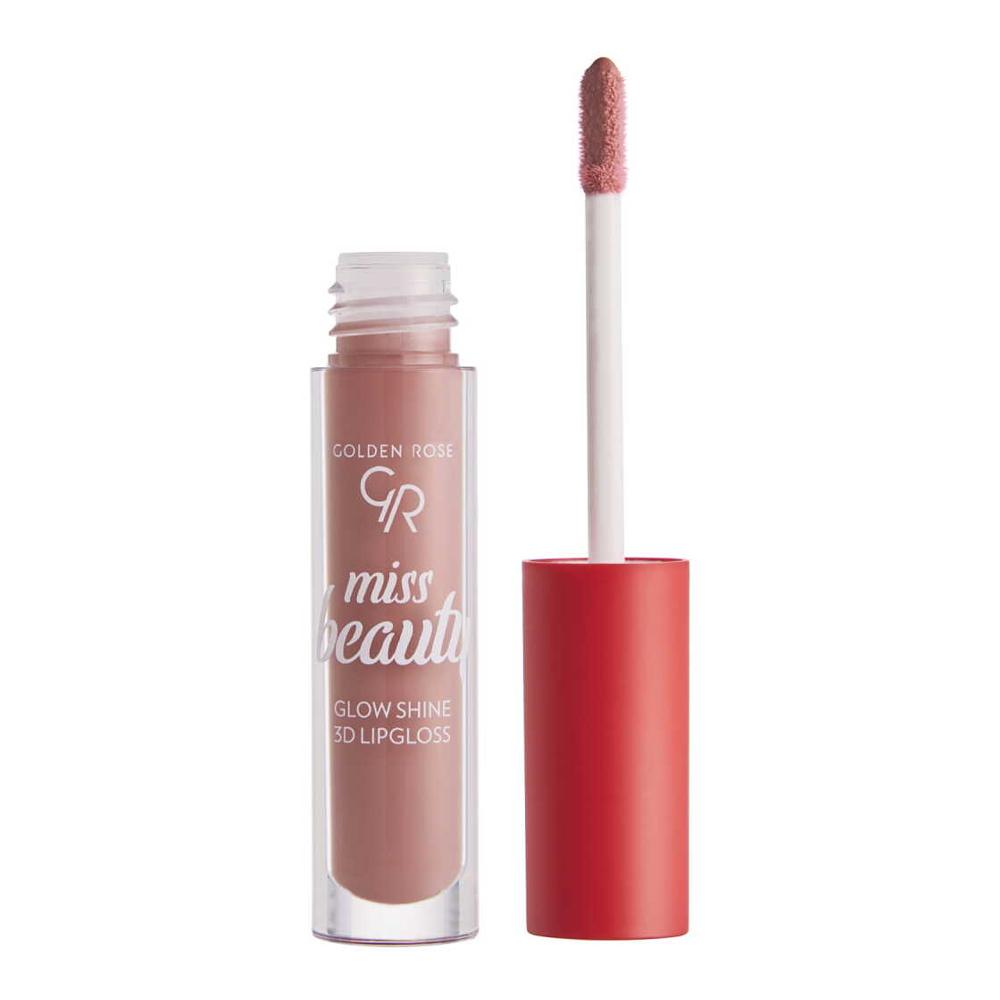 رژ لب مایع میس بیوتی گلدن رز شماره 01 (Nude Chic) — تصویر ۳