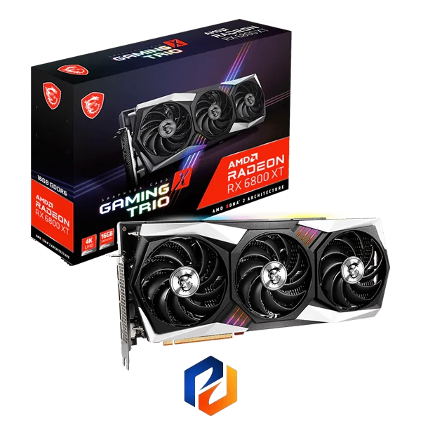 کارت گرافیک MSI Radeon RX 6800 XT Gaming X Trio 16G (استوک)
