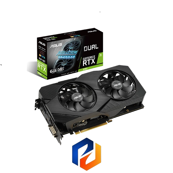 کارت گرافیک ASUS Dual GeForce RTX™ 2060 EVO – 6 GB(استوک)