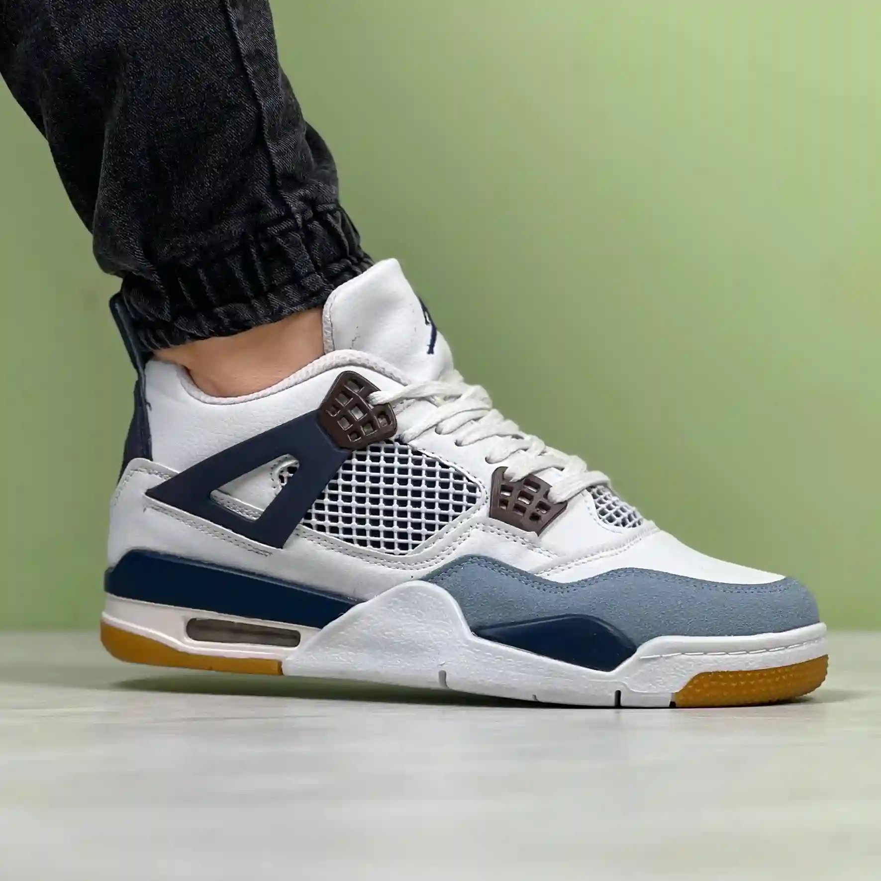 کتونی نایکی جردن چهار ساقدار nike jordan 4 مردانه کد 1525 — تصویر ۲