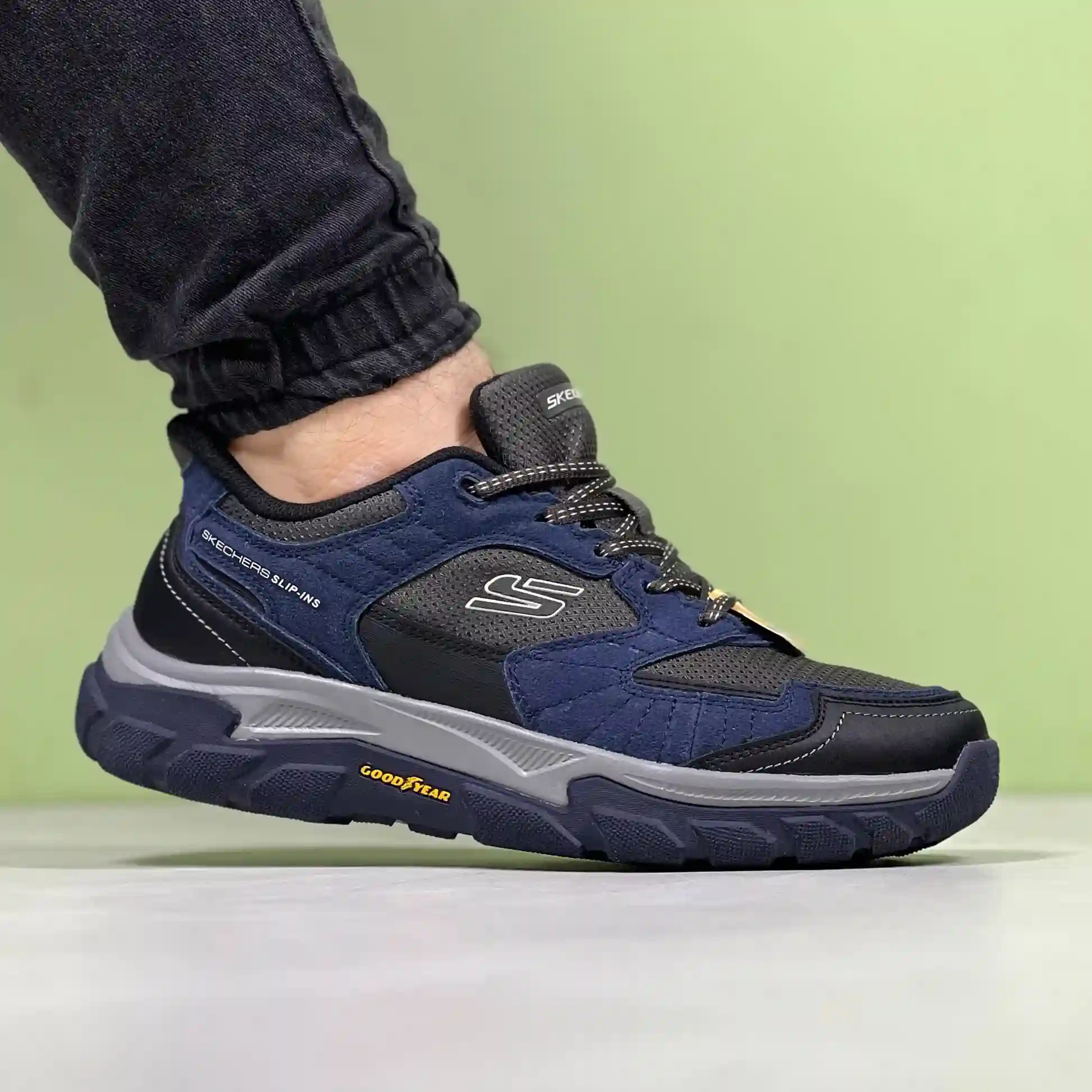 کتونی اسکیچرز گودیر skechers رانینگ مردانه ۲۰۲۶ کد 1514
