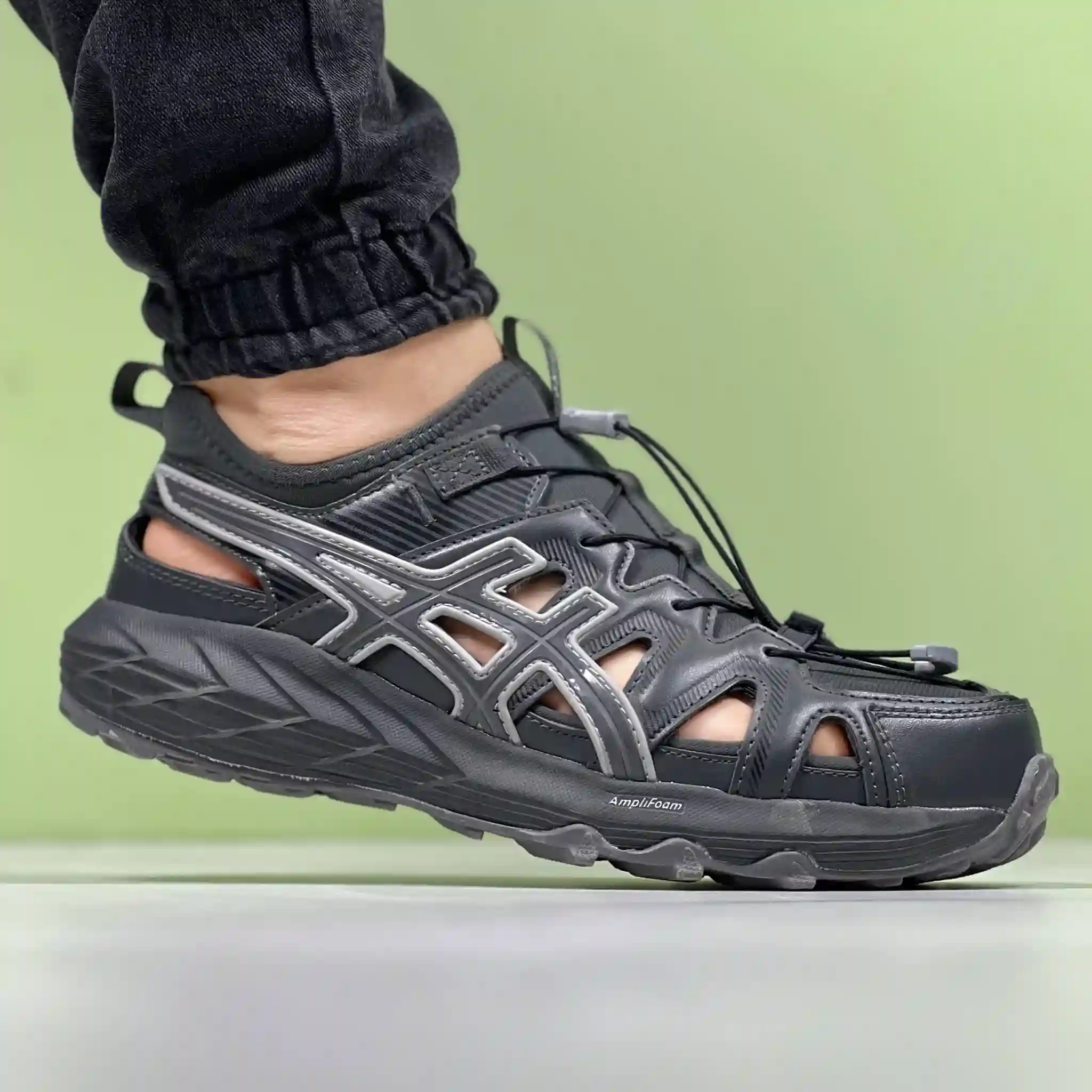 صندل اسیکس طبیعتگردی و آبنوردی asics مردانه کد 1445 — تصویر ۴