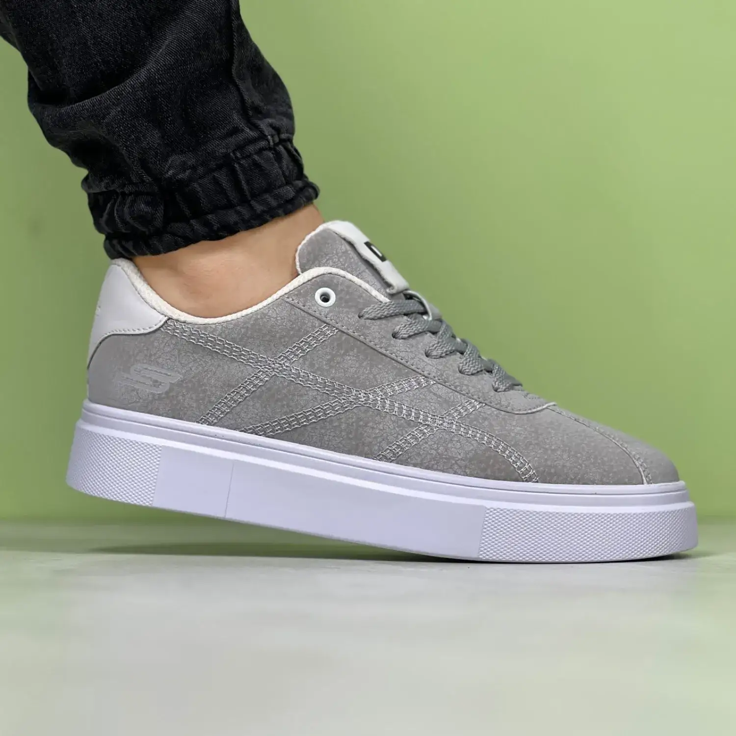 کتونی skechers vans اسکیچرز کف تخت طبی مردانه کد 1392 — تصویر ۲