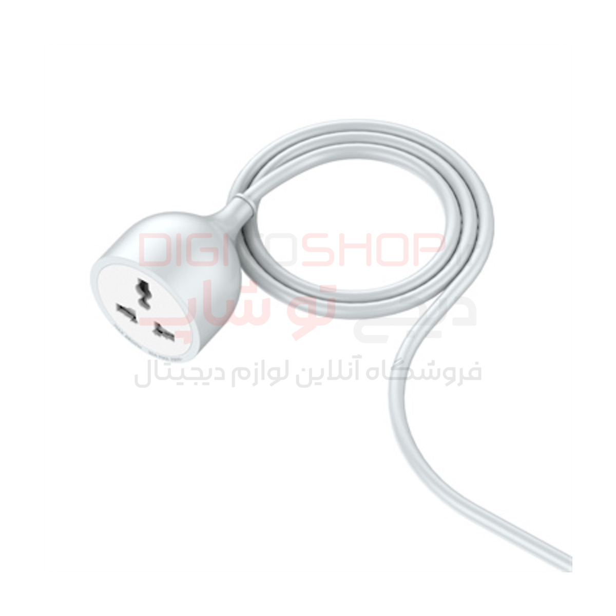 کابل سیار الدینیو مدل LDNIO SC1017 طول ۵ متر با پریز یونیورسال — تصویر ۲