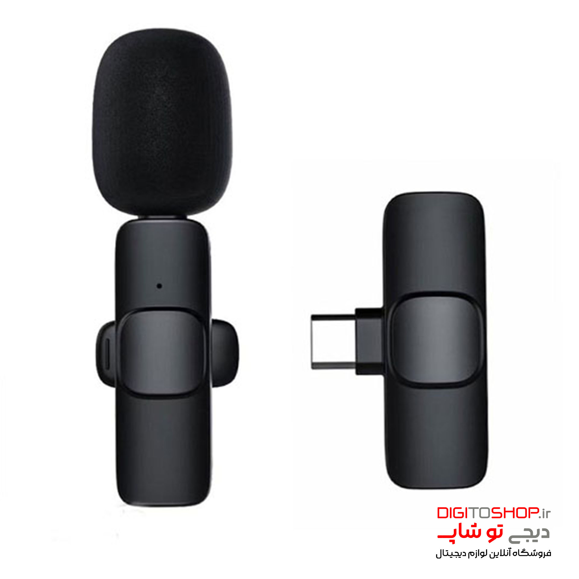 میکروفون یقه ای بی سیم K8 iPhone/Android-Type C
