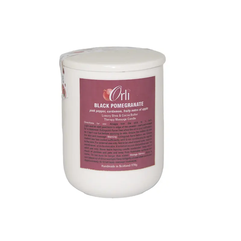 شمع ماساژ اورلی انار سیاه Orli black pomegranate 170g